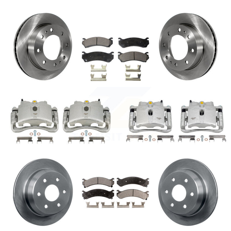 Transit Auto KC8-101289T Disc Brake Kit for 2003 Chevrolet Silverado 2500, Chevrolet Silverado 2500 HD, Chevrolet Suburban 2500 & more - Front and Rear product image