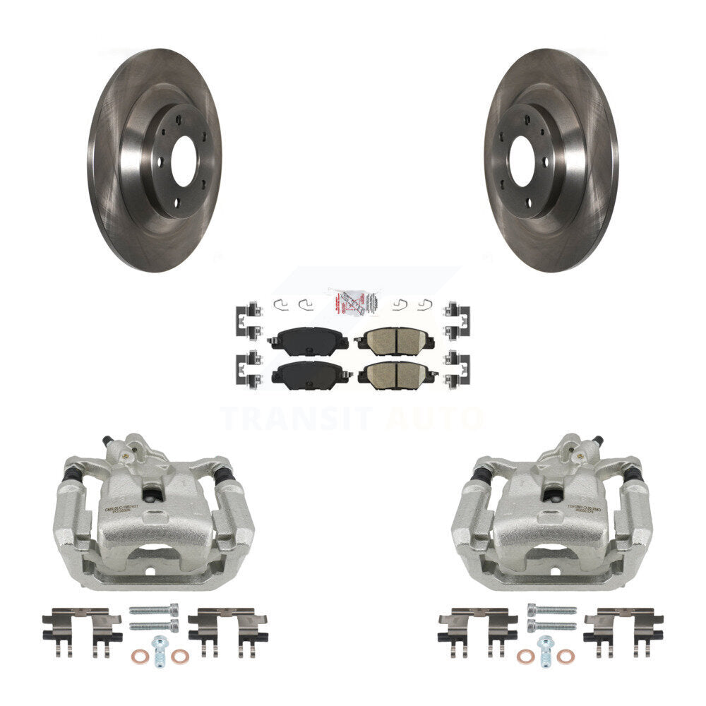 Transit Auto KC8-101290N Disc Brake Kit for 2016-2022 Mazda CX-5 - Rear product image