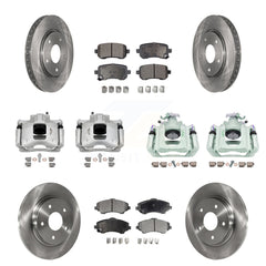 Transit Auto KC8-101290T Disc Brake Kit for 2008-2012 Ram C/V, Volkswagen Routan, Chrysler Town & Country & more - Front and Rear product image
