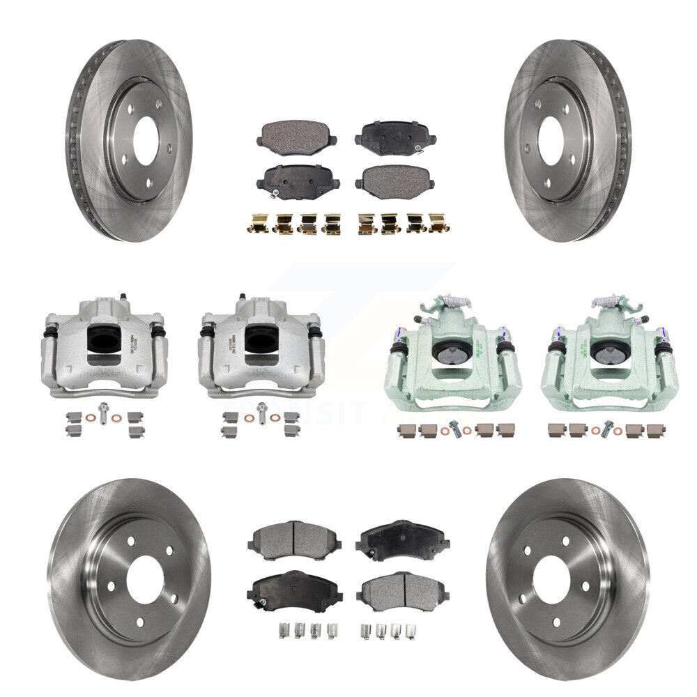Transit Auto KC8-101291T Disc Brake Kit for 2012 Ram C/V - Front and Rear product image