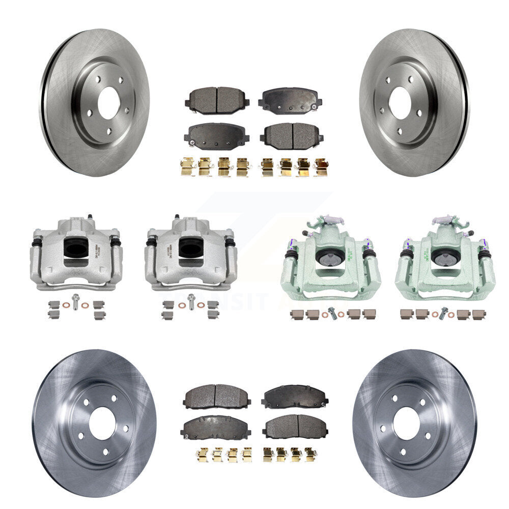 Transit Auto KC8-101292T Disc Brake Kit for 2012 Ram C/V - Front and Rear product image