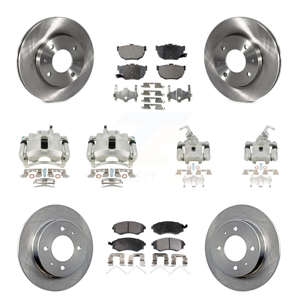 Transit Auto KC8-101293P Disc Brake Kit for 2002 Hyundai Elantra - Front and Rear product image