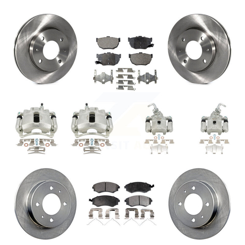 Transit Auto KC8-101293P Disc Brake Kit for 2002 Hyundai Elantra - Front and Rear product image