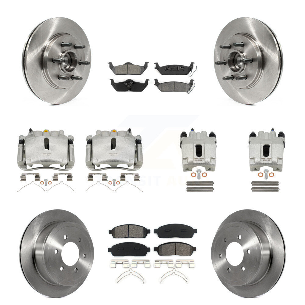 Transit Auto KC8-101293S Disc Brake Kit for 2004-2008 Lincoln Mark LT, Ford F-150 - Front and Rear product image