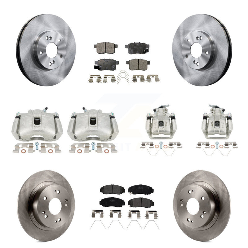 Transit Auto KC8-101294P Disc Brake Kit for 2010-2014 Honda Accord, Acura TSX - Front and Rear product image
