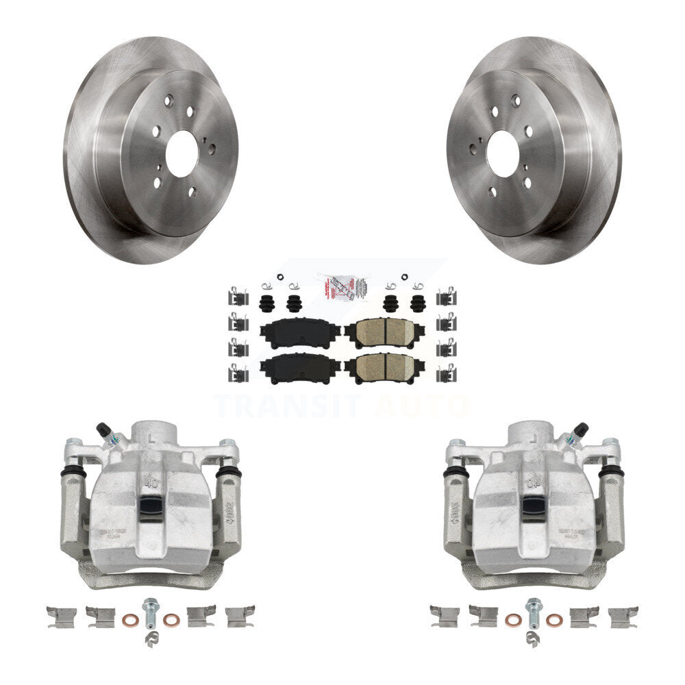Transit Auto KC8-101295N Disc Brake Kit for 2010-2012 Lexus RX450h, Toyota Sienna, Lexus RX350 - Rear product image