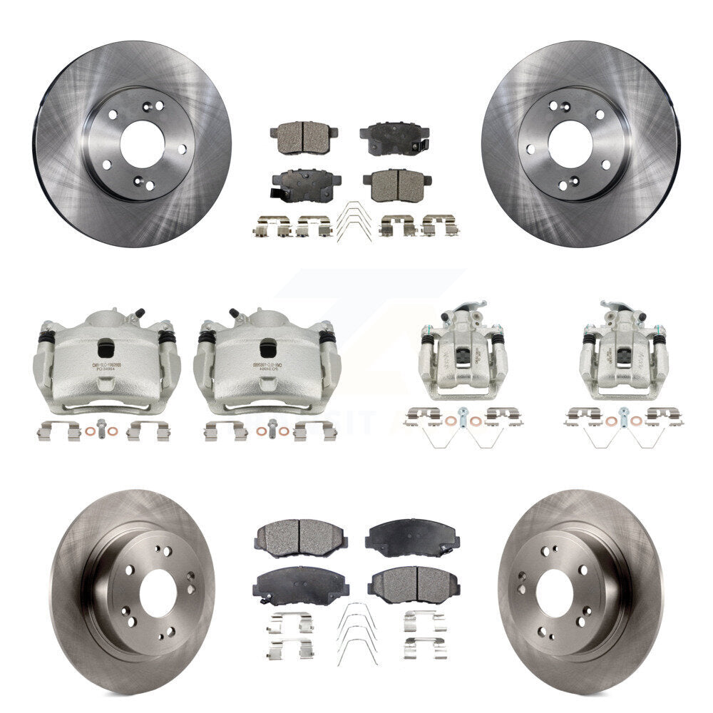 Transit Auto KC8-101295P Disc Brake Kit for 2008-2012 Honda Accord - Front and Rear product image