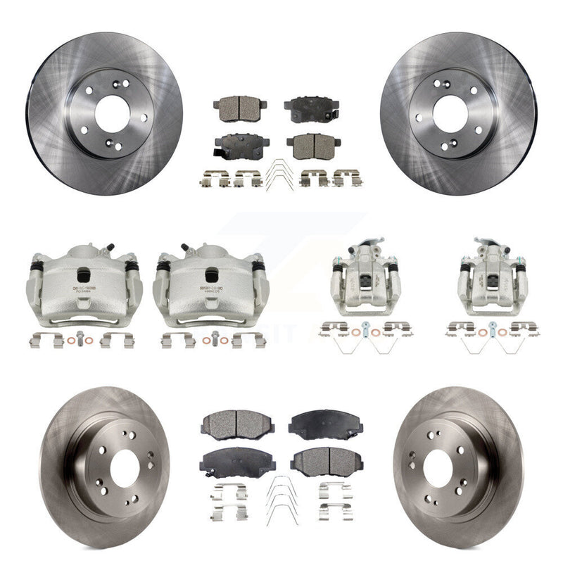 Transit Auto KC8-101295P Disc Brake Kit for 2008-2012 Honda Accord - Front and Rear product image