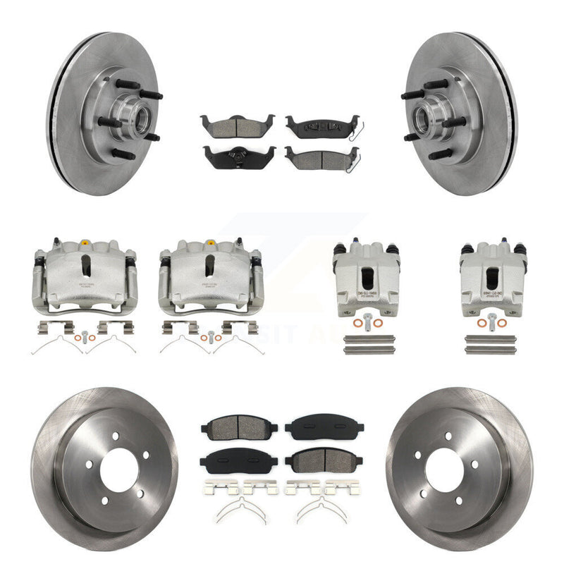 Transit Auto KC8-101295S Disc Brake Kit for 2004 Ford F-150 - Front and Rear product image