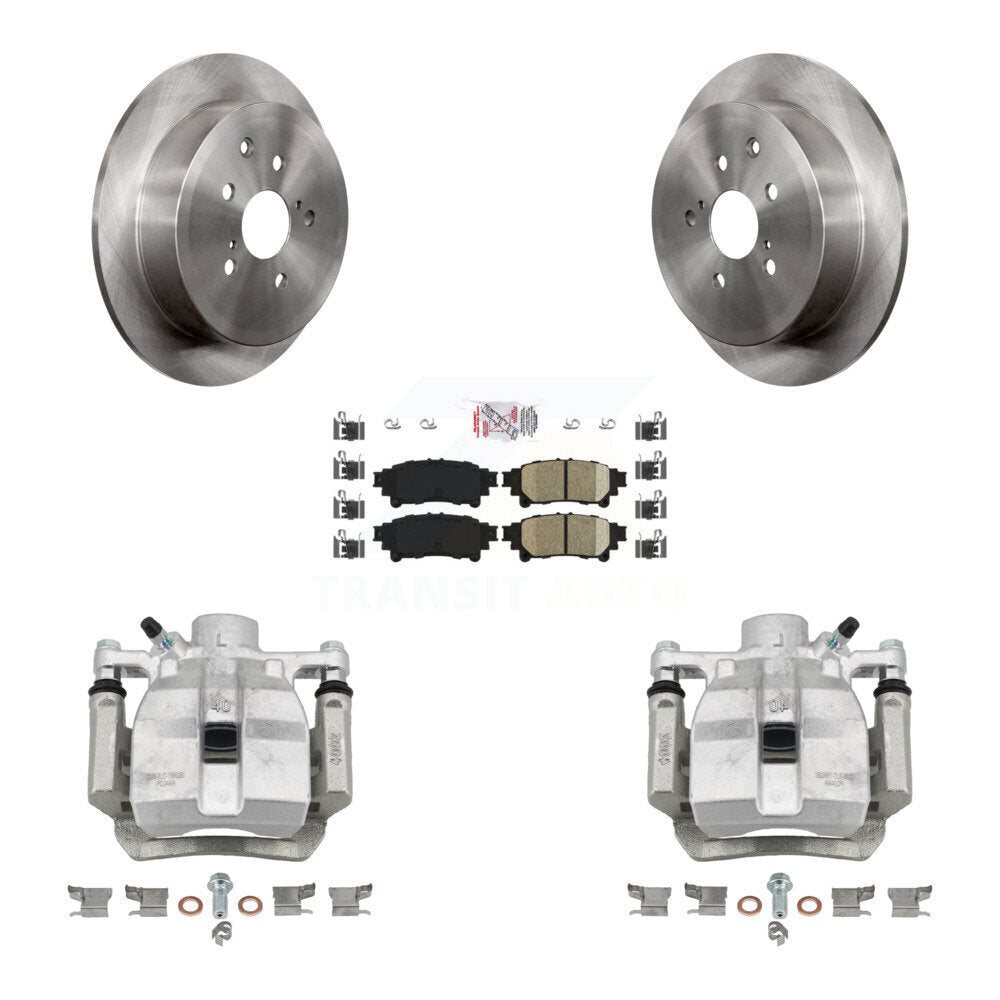 Transit Auto KC8-101296N Disc Brake Kit for 2010-2012 Lexus RX450h, Toyota Sienna, Lexus RX350 - Rear product image