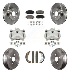 Transit Auto KC8-101297C Disc Brake Kit for 2014-2018 Toyota Yaris - Front and Rear product image