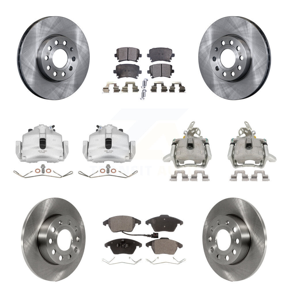 Transit Auto KC8-101297T Disc Brake Kit for 2006-2009 Volkswagen Rabbit - Front and Rear product image