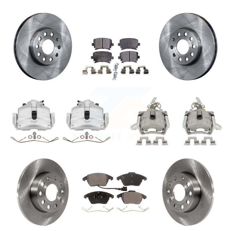 Transit Auto KC8-101297T Disc Brake Kit for 2006-2009 Volkswagen Rabbit - Front and Rear product image