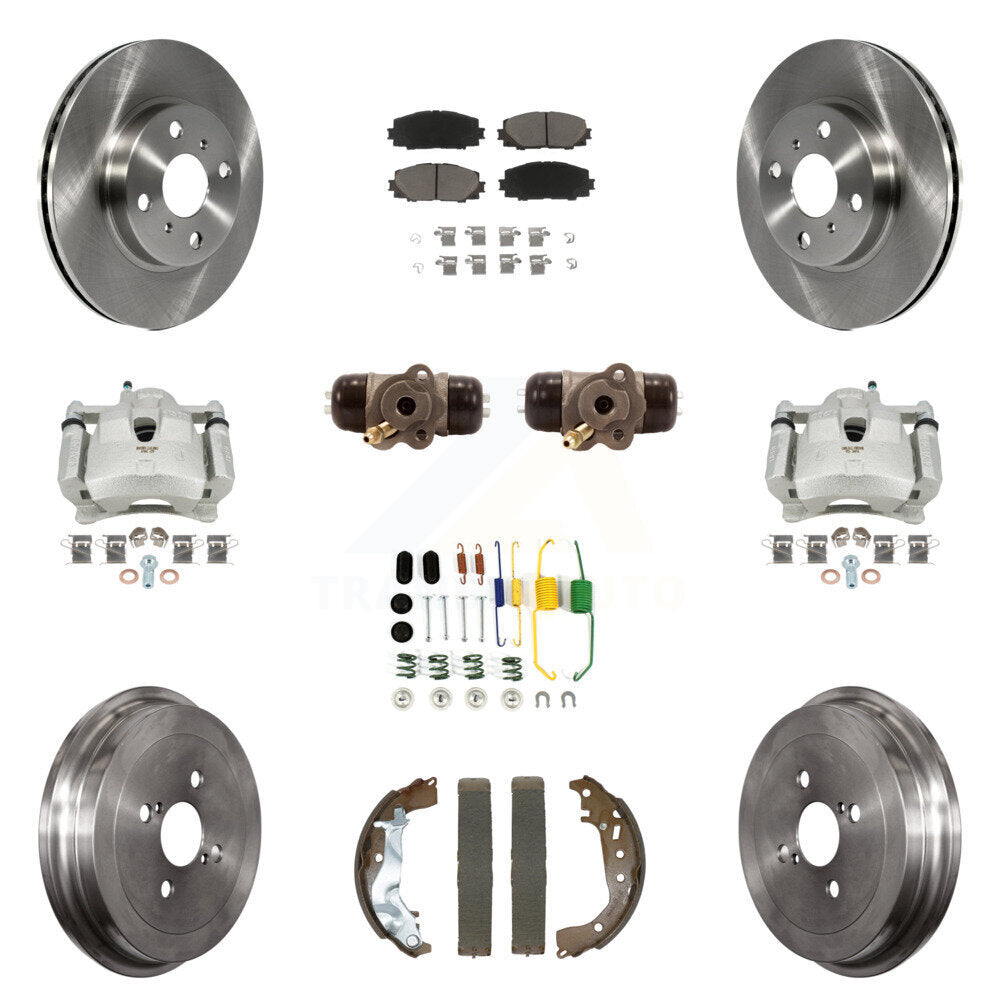 Transit Auto KC8-101298C Disc Brake Kit for 2014-2018 Toyota Yaris - Front and Rear product image