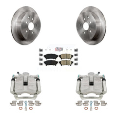 Transit Auto KC8-101298N Disc Brake Kit for 2012-2020 Toyota Highlander, Lexus RX350, Lexus RX450h & more - Rear product image