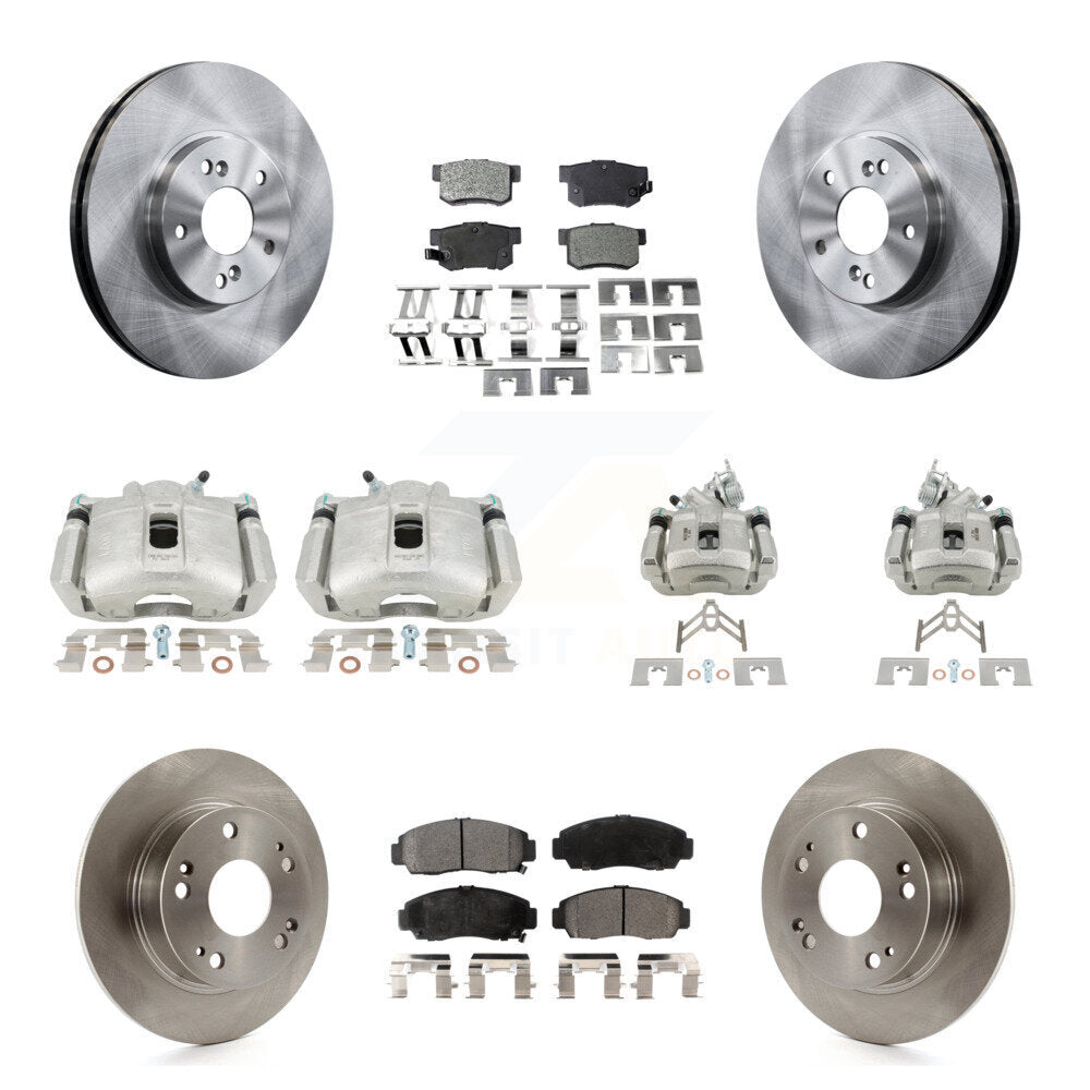 Transit Auto KC8-101298P Disc Brake Kit for 2003-2008 Honda Accord, Acura TSX - Front and Rear product image