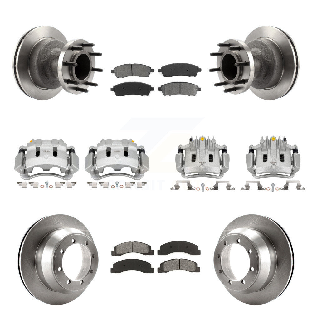 Transit Auto KC8-101300S Disc Brake Kit for 2001-2002 Ford F-350 Super Duty - Front and Rear product image