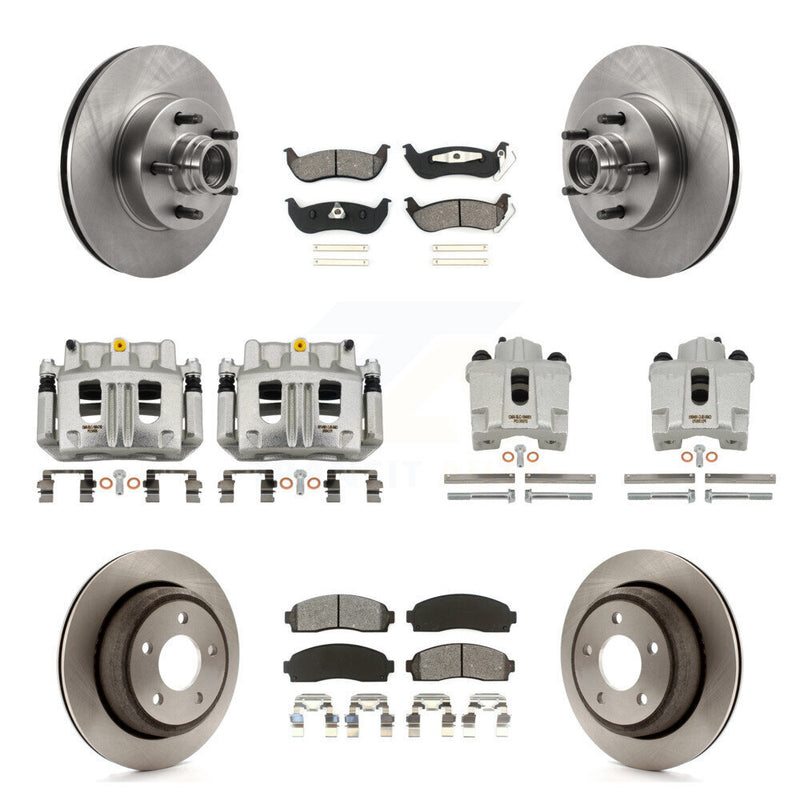 Transit Auto KC8-101301S Disc Brake Kit for 2010-2011 Ford Ranger - Front and Rear product image