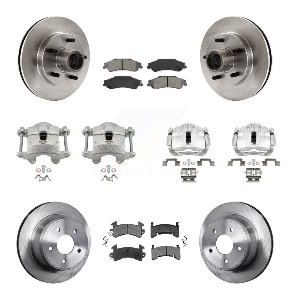 Transit Auto KC8-101303S Disc Brake Kit for 1998-2002 Chevrolet S10 - Front and Rear product image