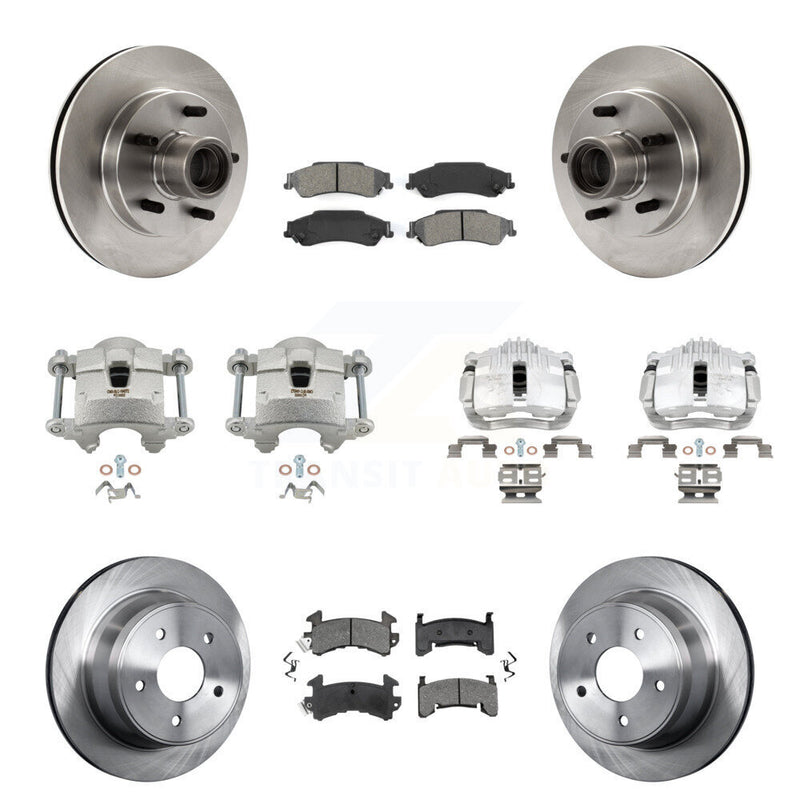 Transit Auto KC8-101303S Disc Brake Kit for 1998-2002 Chevrolet S10 - Front and Rear product image