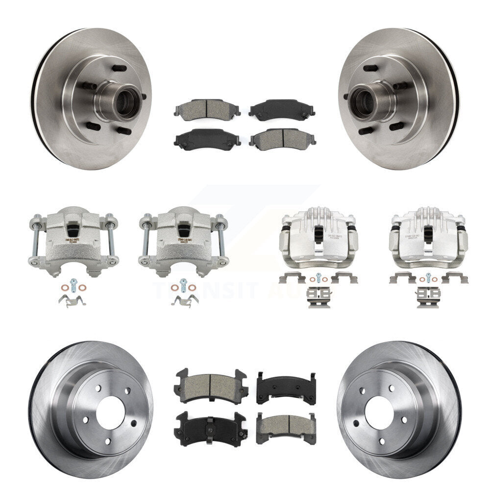 Transit Auto KC8-101304S Disc Brake Kit for 2003 Chevrolet S10 - Front and Rear product image