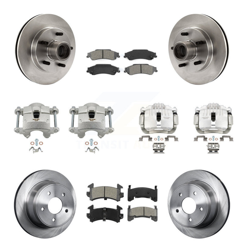 Transit Auto KC8-101304S Disc Brake Kit for 2003 Chevrolet S10 - Front and Rear product image
