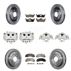 Transit Auto KC8-101304T Disc Brake Kit for 2010-2017 Ford Expedition, Lincoln Navigator - Front and Rear product image