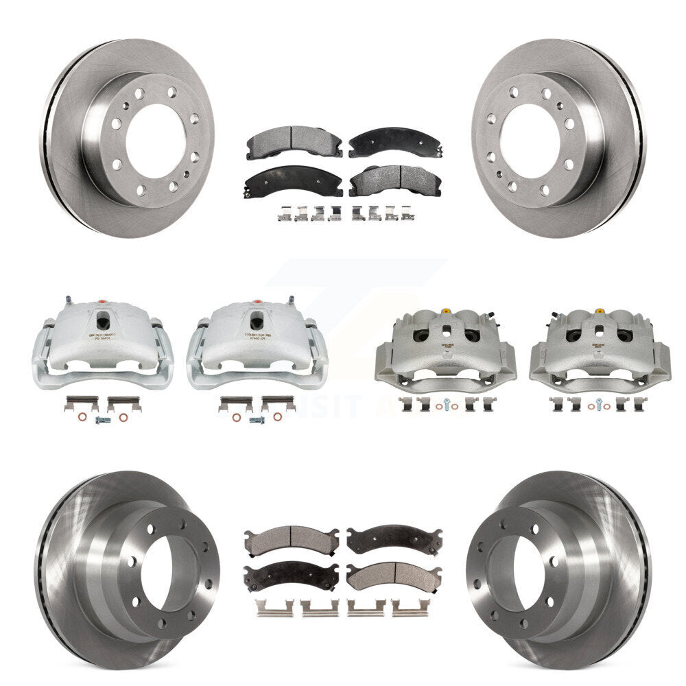 Transit Auto KC8-101305P Disc Brake Kit for 2009-2020 Chevrolet Express 4500, GMC Savana 4500 - Front and Rear product image