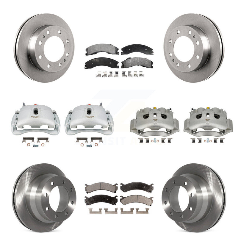 Transit Auto KC8-101305P Disc Brake Kit for 2009-2020 Chevrolet Express 4500, GMC Savana 4500 - Front and Rear product image