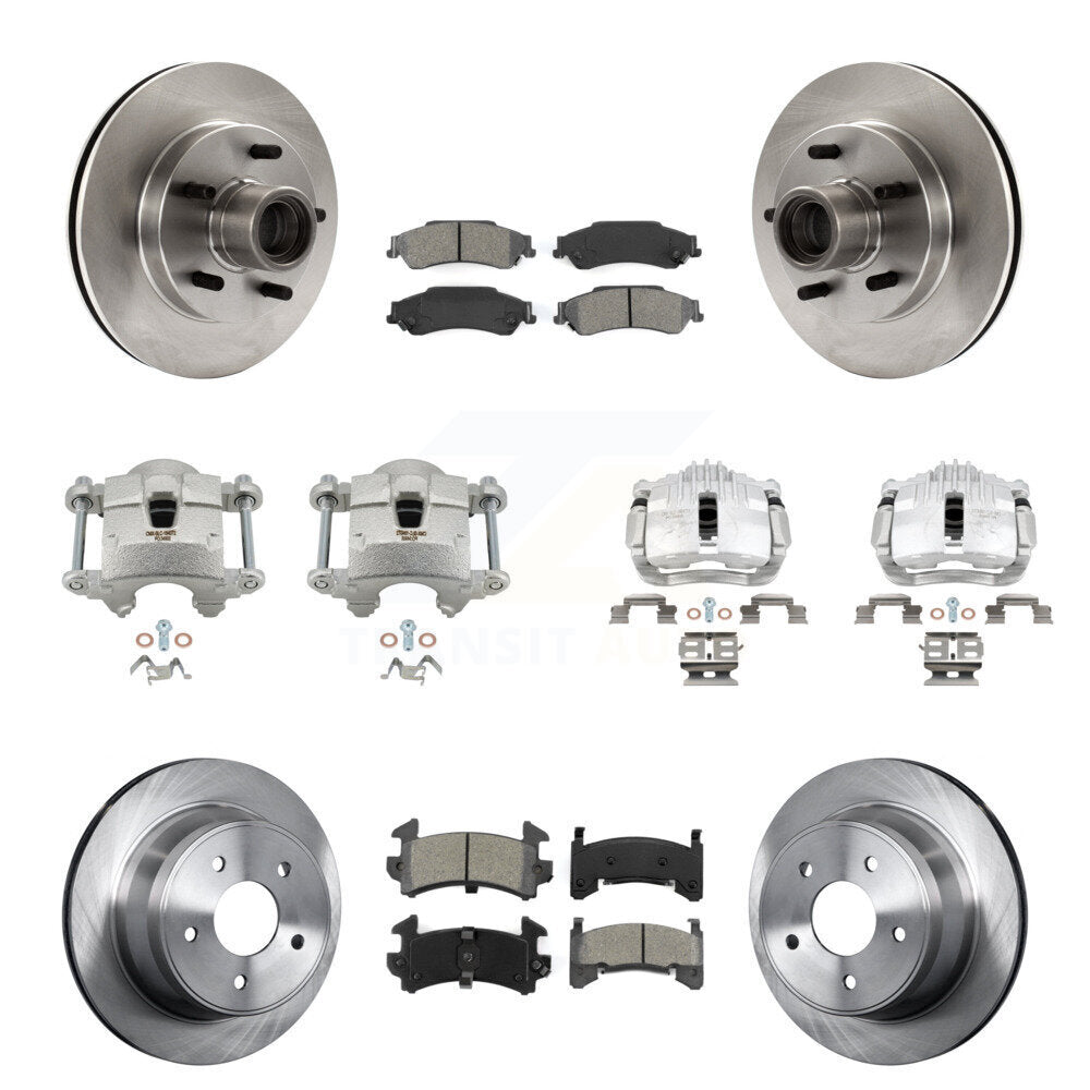 Transit Auto KC8-101305S Disc Brake Kit for 2003 Chevrolet S10 - Front and Rear product image