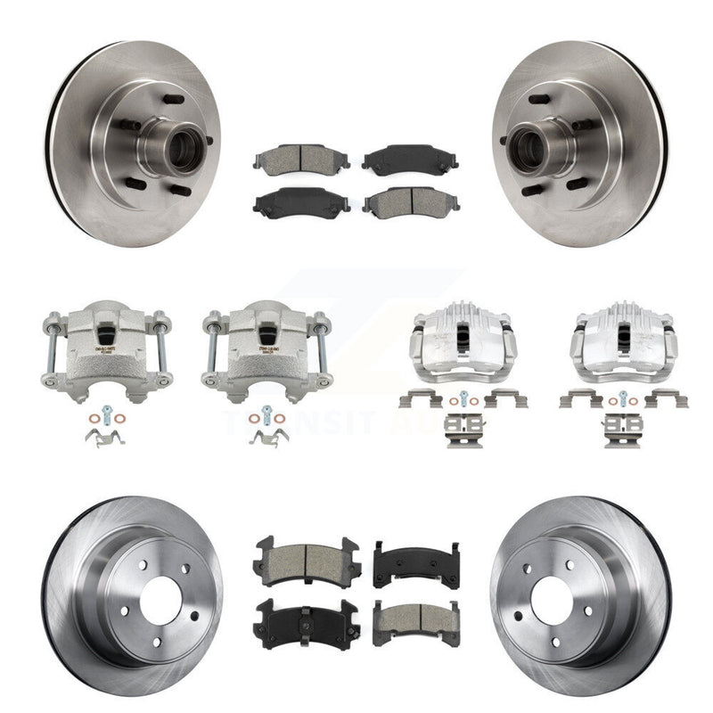 Transit Auto KC8-101305S Disc Brake Kit for 2003 Chevrolet S10 - Front and Rear product image