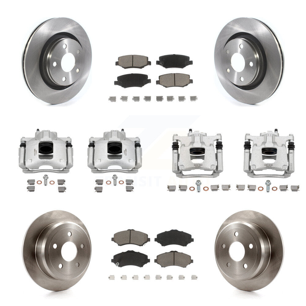 CMX KC8-101306C Disc Brake Kit for 2013-2016 Jeep Wrangler - Front and Rear product image