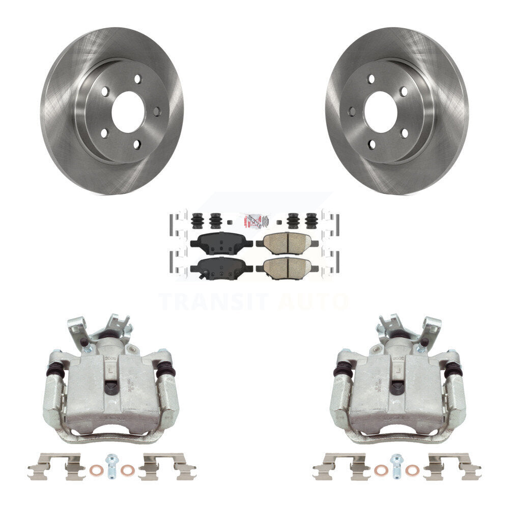 Transit Auto KC8-101306N Disc Brake Kit for 2004-2012 Chevrolet HHR, Pontiac G5, Chevrolet Cobalt & more - Rear product image