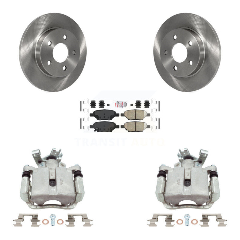 Transit Auto KC8-101306N Disc Brake Kit for 2004-2012 Chevrolet HHR, Pontiac G5, Chevrolet Cobalt & more - Rear product image