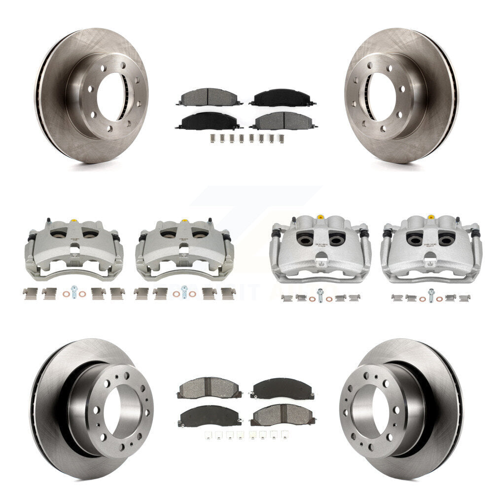 Transit Auto KC8-101306S Disc Brake Kit for 2009-2018 Ram 2500, Ram 3500, Dodge Ram 2500 & more - Front and Rear product image