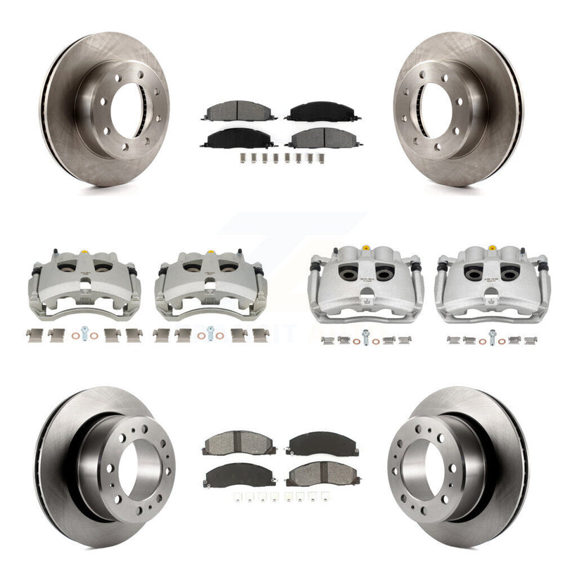 Transit Auto KC8-101306S Disc Brake Kit for 2009-2018 Ram 2500, Ram 3500, Dodge Ram 2500 & more - Front and Rear product image