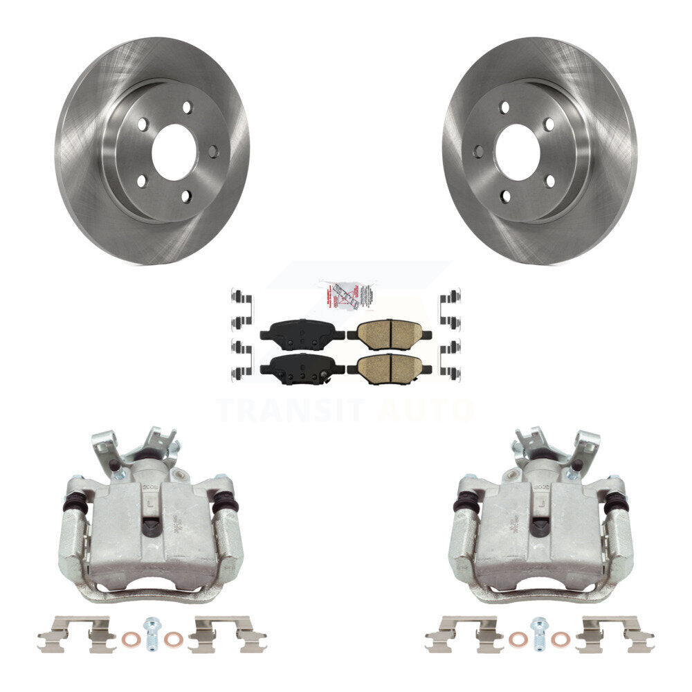 Transit Auto KC8-101307N Disc Brake Kit for 2004-2012 Chevrolet HHR, Pontiac G5, Chevrolet Cobalt & more - Rear product image