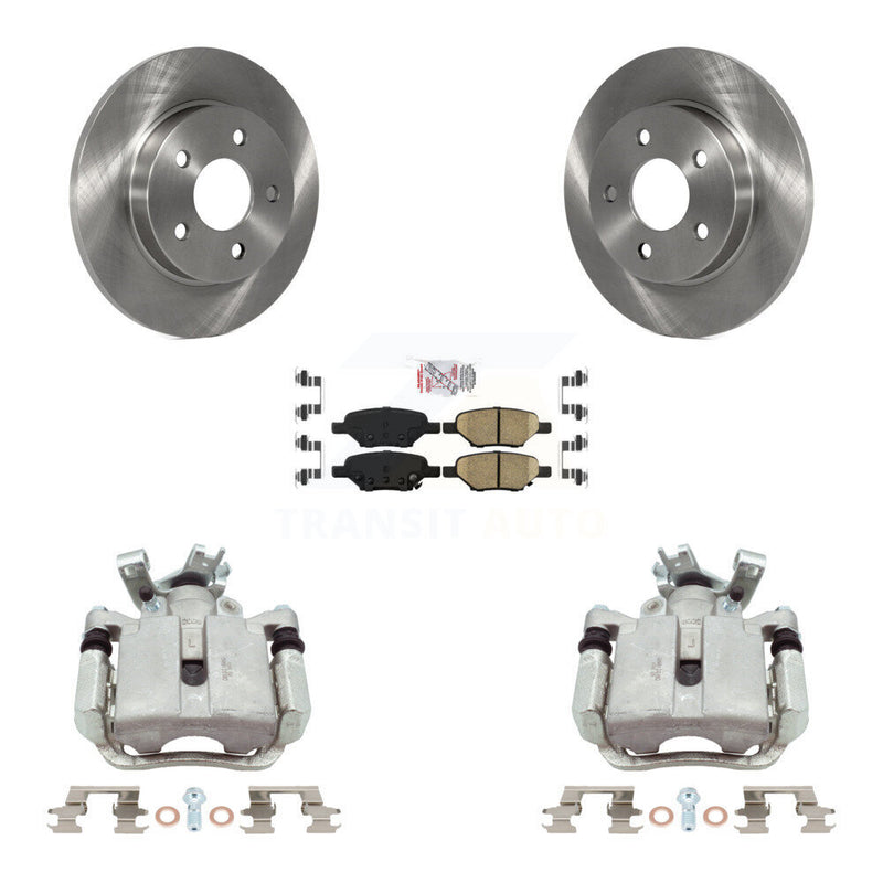 Transit Auto KC8-101307N Disc Brake Kit for 2004-2012 Chevrolet HHR, Pontiac G5, Chevrolet Cobalt & more - Rear product image