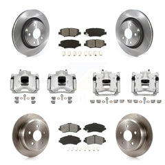 Transit Auto KC8-101307S Disc Brake Kit for 2013-2016 Jeep Wrangler - Front and Rear product image