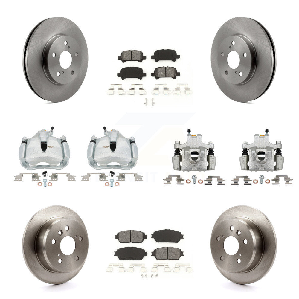 Transit Auto KC8-101308S Disc Brake Kit for 2004-2008 Toyota Avalon, Toyota Solara - Front and Rear product image