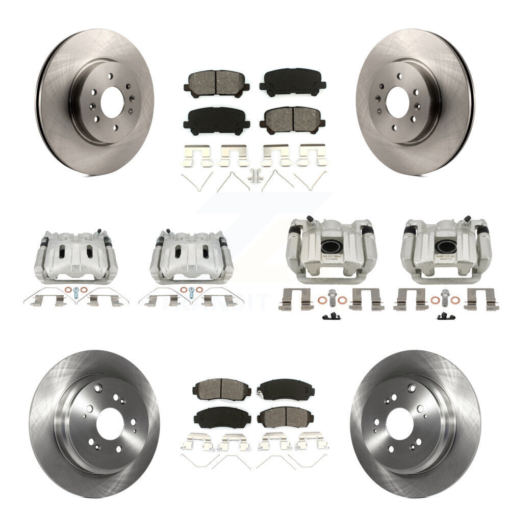 Transit Auto KC8-101309S Disc Brake Kit for 2011-2014 Honda Odyssey - Front and Rear product image