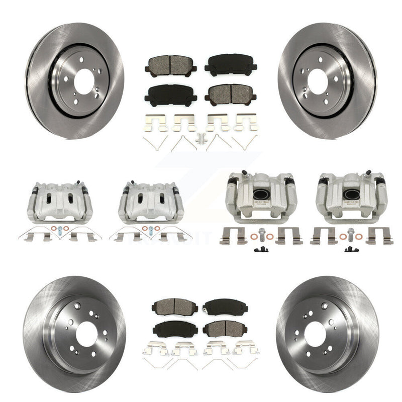 Transit Auto KC8-101310S Disc Brake Kit for 2015-2017 Honda Odyssey - Front and Rear product image