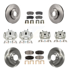 Transit Auto KC8-101314T Disc Brake Kit for 2012-2013 Kia Forte5 - Front and Rear product image