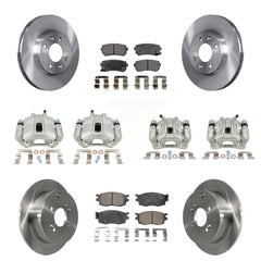 Transit Auto KC8-101315T Disc Brake Kit for 2006-2007 Hyundai Accent, Kia Rio, Kia Rio5 - Front and Rear product image