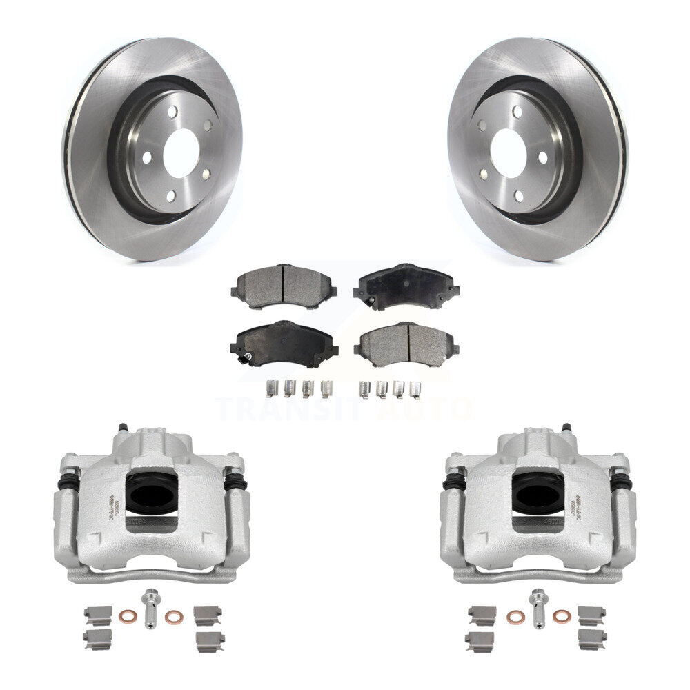 Transit Auto KC8-101316P Disc Brake Kit for 2013-2016 Jeep Wrangler - Front product image
