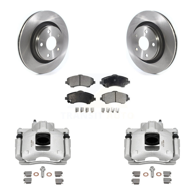 Transit Auto KC8-101316P Disc Brake Kit for 2013-2016 Jeep Wrangler - Front product image