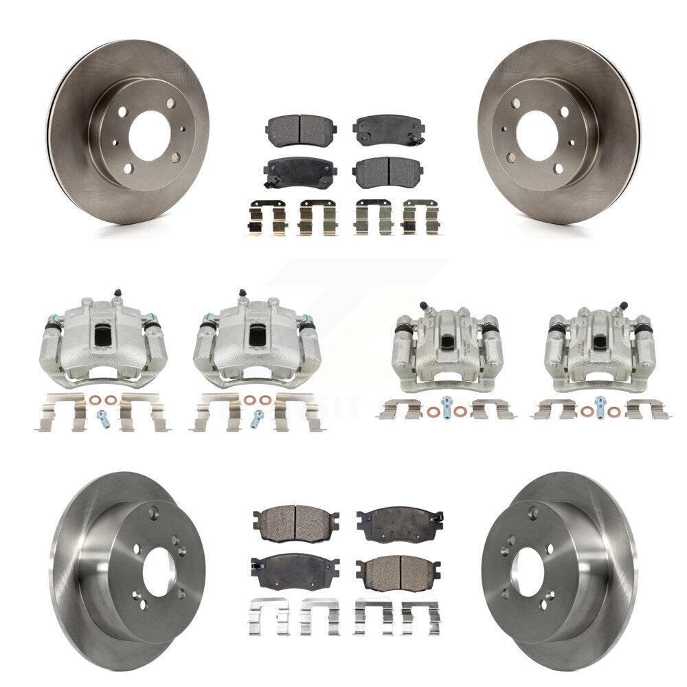 Transit Auto KC8-101316T Disc Brake Kit for 2006 Hyundai Accent - Front and Rear product image