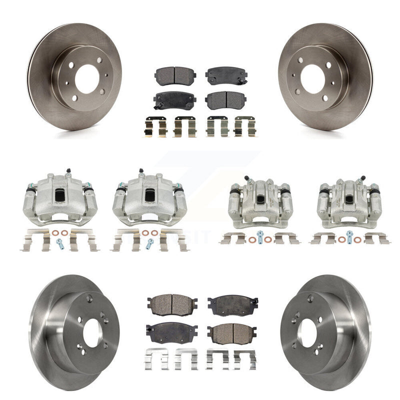 Transit Auto KC8-101316T Disc Brake Kit for 2006 Hyundai Accent - Front and Rear product image