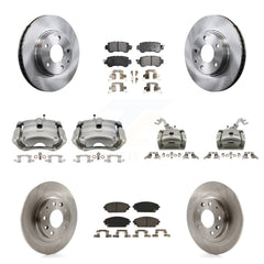 Transit Auto KC8-101318T Disc Brake Kit for 2016-2018 Mazda CX-3 - Front and Rear product image