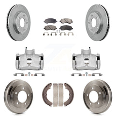 Transit Auto KC8-101319T Disc Brake Kit for 2008-2014 Mitsubishi Lancer - Front and Rear product image